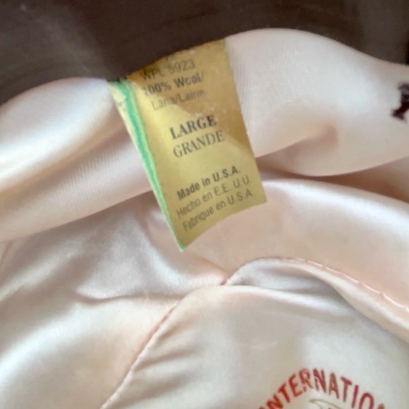 Vintage Golden Gate Hat Co. "Belmont" hat in Brown w/ Feather pork pie fedora - Picture 6 of 8